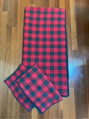 Buffalo Plaid Comforter Quilt Sham Set